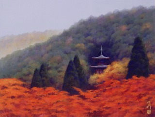 京の秋 606×455